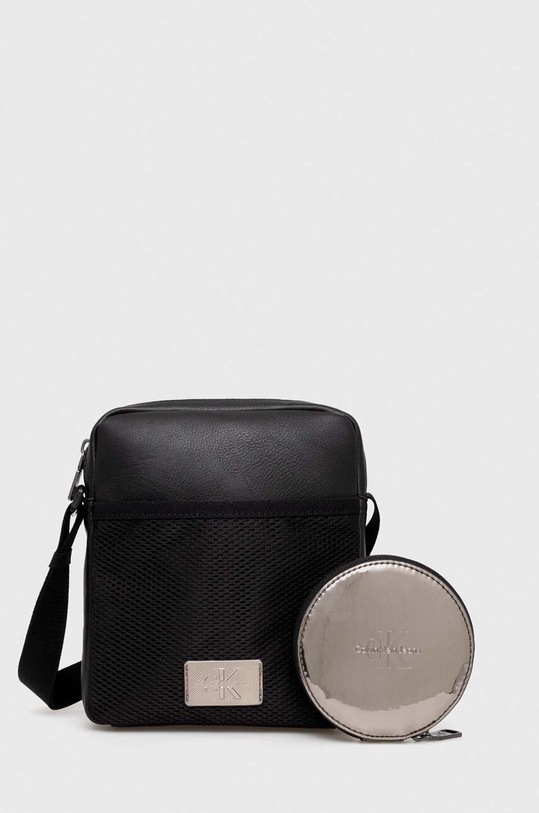 Calvin Klein Jeans saszetka nie mieści A4 czarny K50K511389