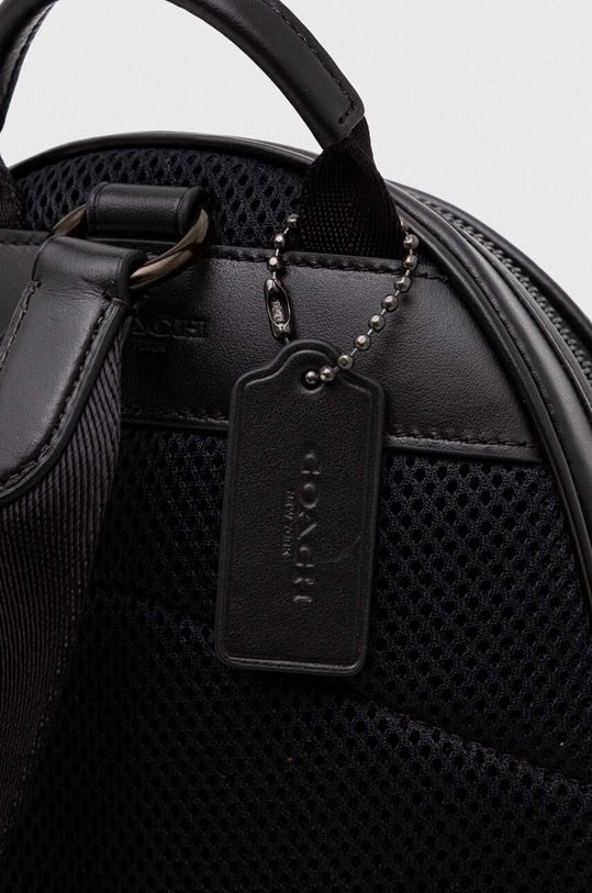 Kožený batoh Coach šedá CP126