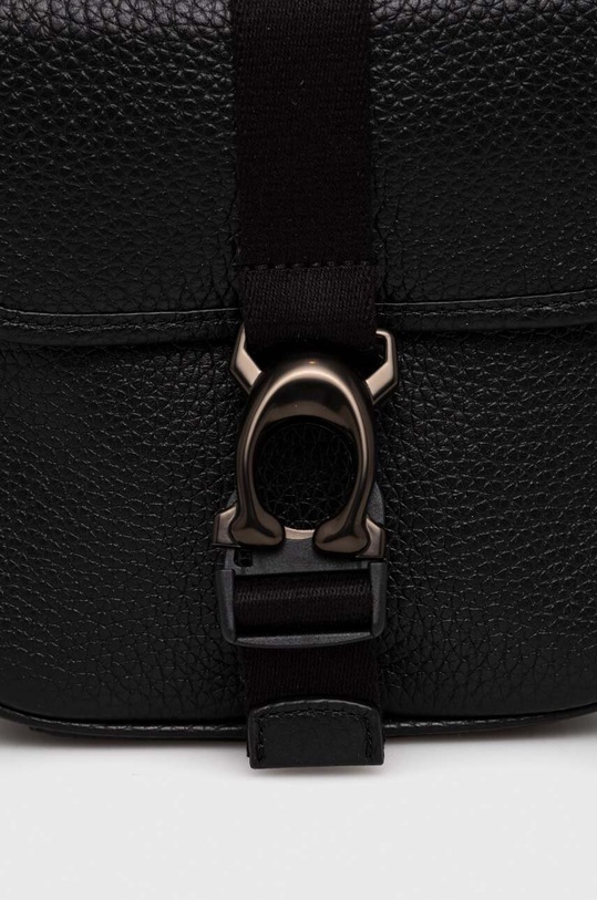 Шкіряна сумка Coach CJ736 чорний