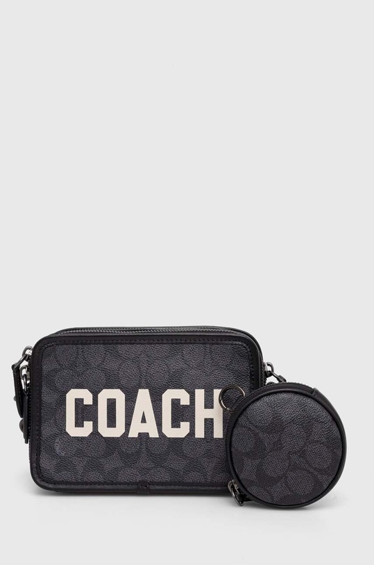 Сумка Coach синтетичний сірий CP269