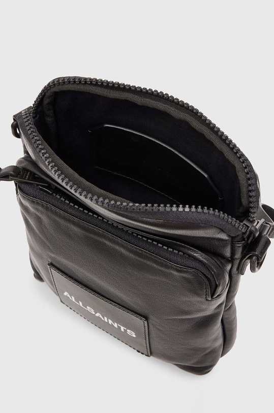 Accesorii AllSaints borseta de piele Falcon MB535X negru