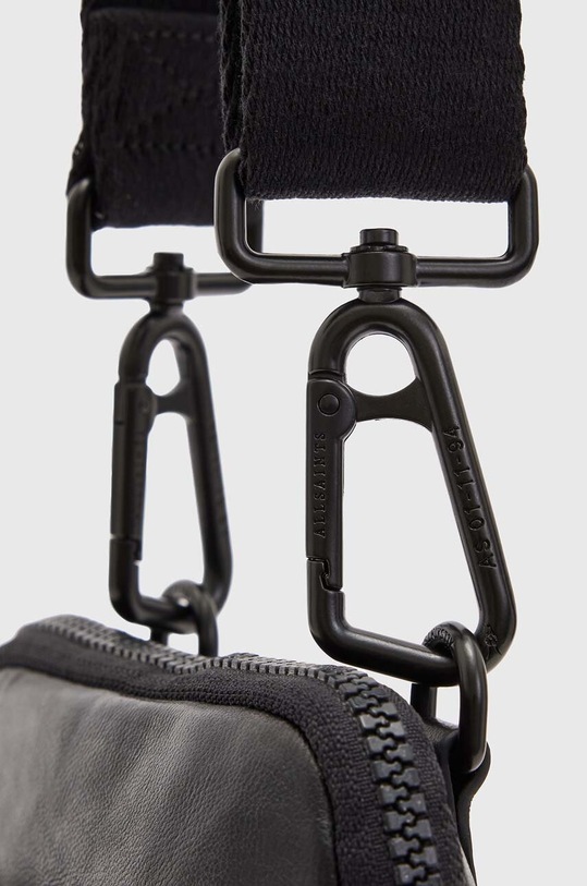 AllSaints saszetka skórzana Falcon czarny MB535X