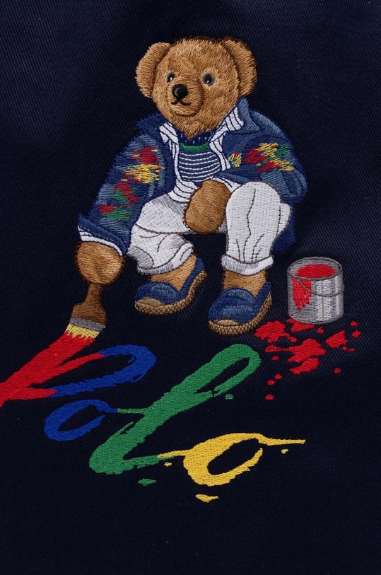 Doplnky Bavlnená taška Polo Ralph Lauren 405931635 tmavomodrá