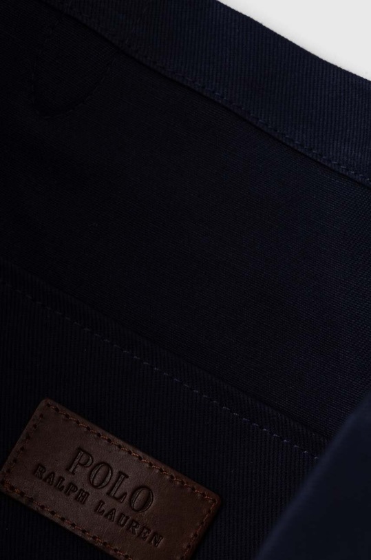 Bavlnená taška Polo Ralph Lauren 405931635 tmavomodrá