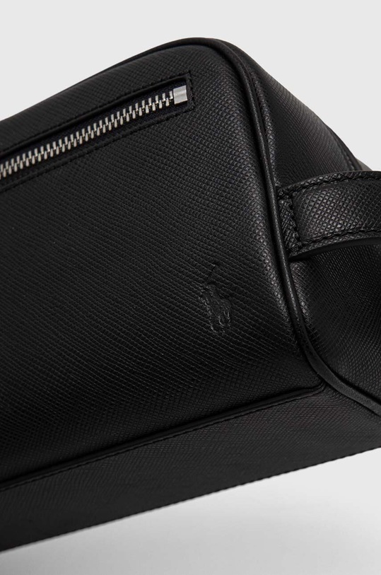 Polo Ralph Lauren kosmetyczka skórzana 405931676 czarny SS25