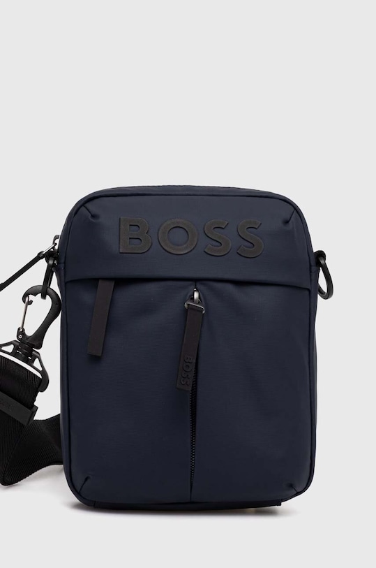 BOSS borsetă Stormy_NS_Zip nu incape in A4 bleumarin 50516893
