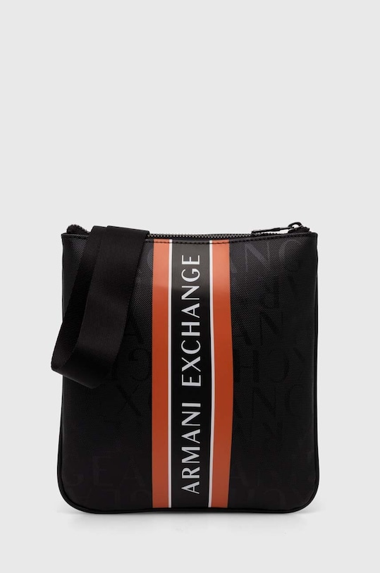Armani Exchange saszetka nie mieści A4 czarny 952397.CC831