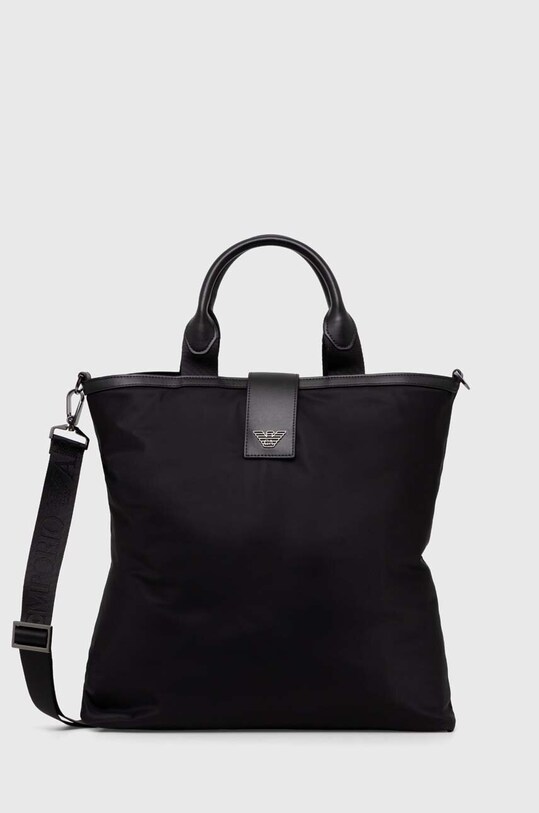 Emporio Armani torba skóra licowa czarny Y4N183.Y217J.NOS