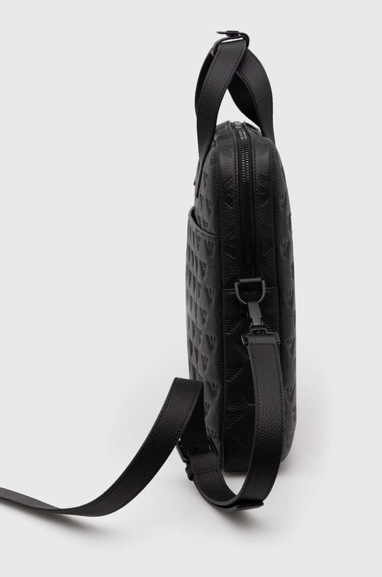 Emporio Armani torba skórzana Y4P358.Y142V.NOS czarny SS24