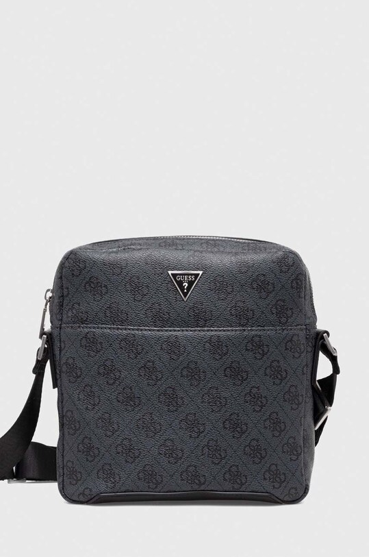 Ledvinka Guess TORINO vzorovaný černá HMTOLO.P4258