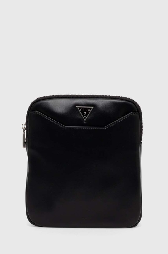 Чанта през рамо Guess MESTRE не побира А4 черен HMMECA.P4223