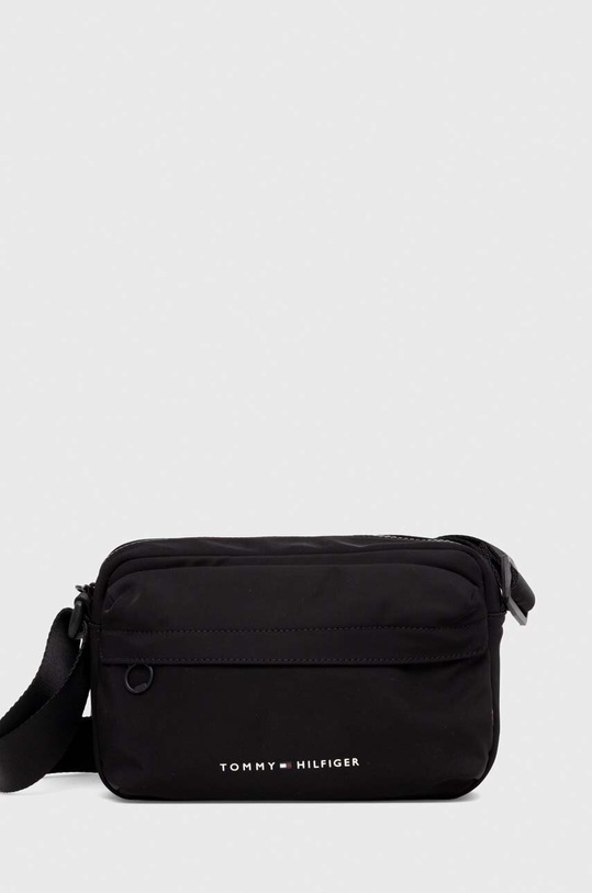 Tommy Hilfiger saszetka nie mieści A4 czarny AM0AM12201