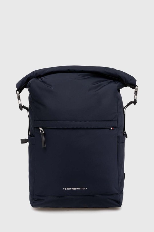 Ruksak Tommy Hilfiger jednofarebný tmavomodrá AM0AM12221