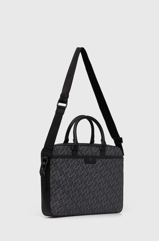 Taška na notebook Tommy Hilfiger AM0AM12307 čierna SS24