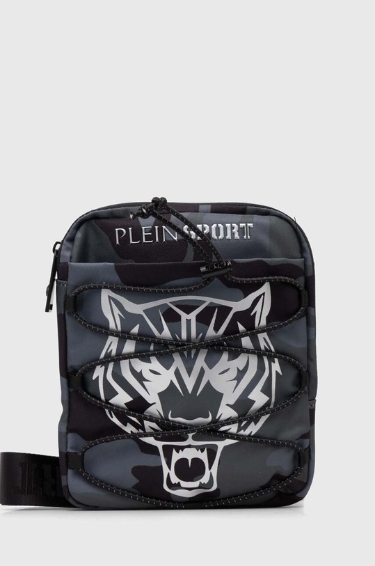 PLEIN SPORT saszetka nie mieści A4 zielony 2100159