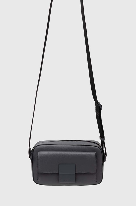 Malá taška Calvin Klein sivá K50K511657