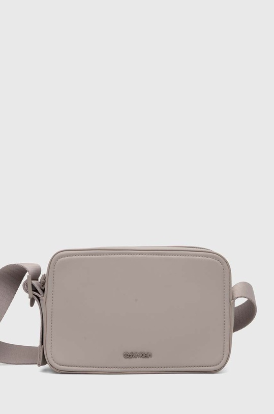 Calvin Klein saszetka nie mieści A4 szary K50K511767