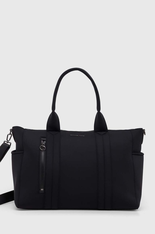 Taška Michael Kors hladký černá 33S4LBNT3C