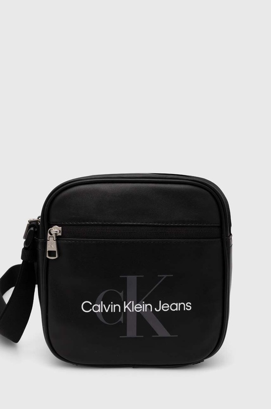 Malá taška Calvin Klein Jeans potlač čierna K50K511826