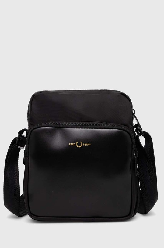 Fred Perry saszetka Nylon Twill Leather Side Bag gładkie czarny L7275.774