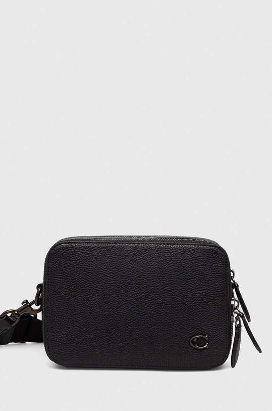 Coach borseta de piele uni negru CR782