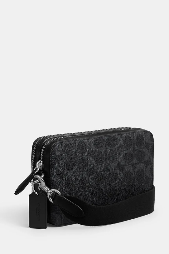 Akcesoria Coach saszetka skórzana CR783 czarny