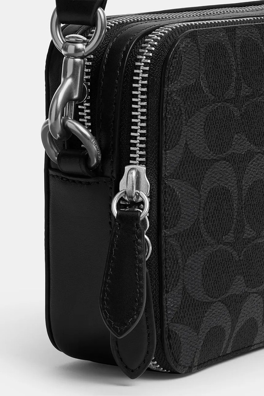 Coach saszetka skórzana CR783 czarny