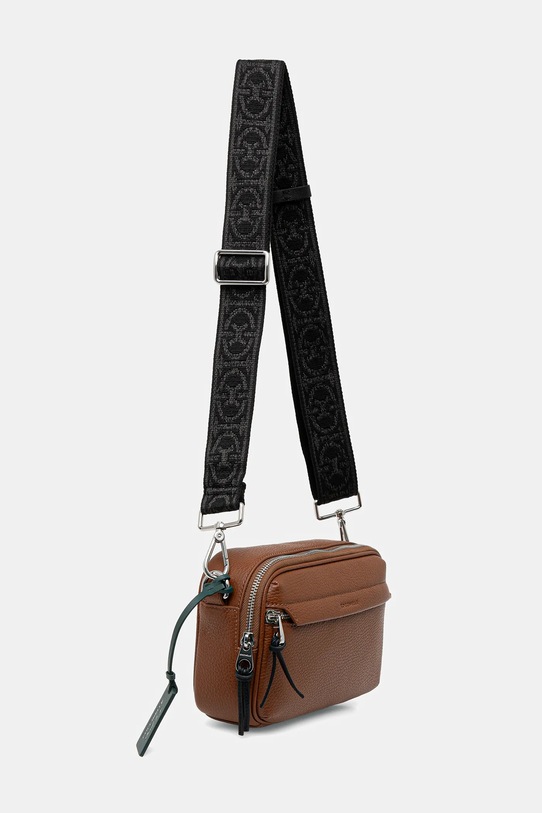 Coccinelle borsetă de piele E1.MUK.85.02.01 maro SS25