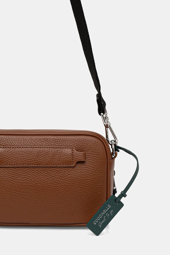 Accesorii Coccinelle borsetă de piele E1.MUK.85.02.01 maro