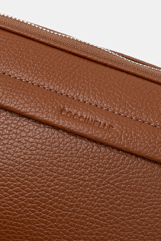 Coccinelle borsetă de piele maro E1.MUK.85.02.01