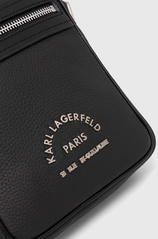 Karl Lagerfeld saszetka skórzana 542451.815922 czarny
