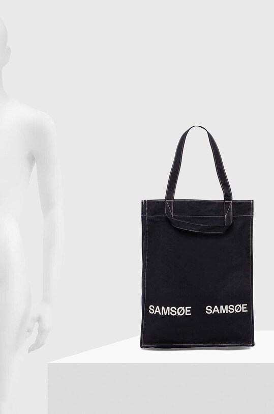 Samsoe Samsoe torba bawełniana SALUCCA U24100002