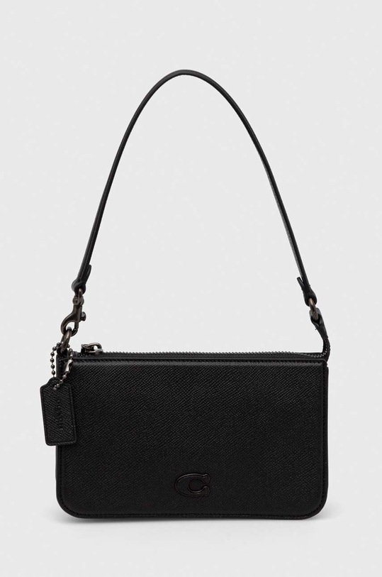 Coach borseta de piele uni negru CJ797