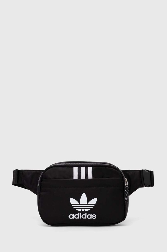 Сумка на пояс adidas Originals надрук чорний IT7599
