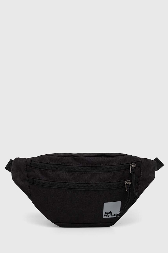 Сумка на пояс Jack Wolfskin Konya гладкий чорний 8007801