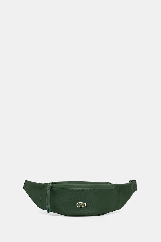 Сумка на пояс Lacoste гладкий зелёный NH3317