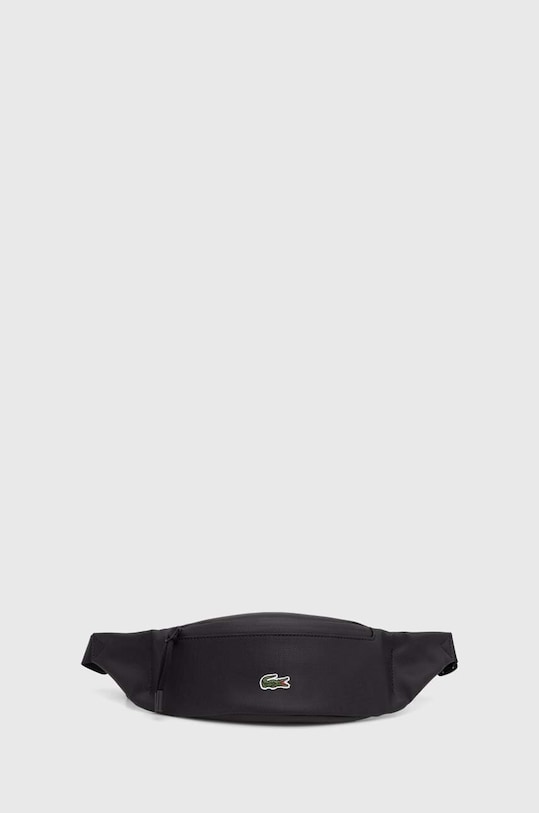Torba oko struka Lacoste bez uzorka crna NH3317