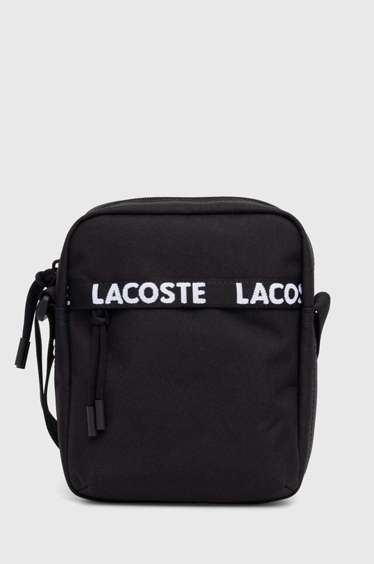 Σακίδιο Lacoste υφασμάτινο μαύρο NH4608