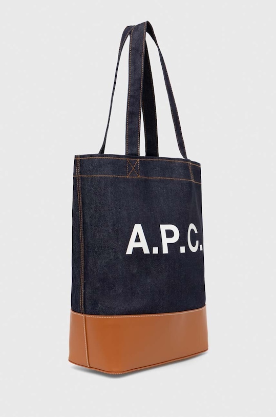 Torba A.P.C. tote axel CODDP.M61444.IAK smeđa AW24
