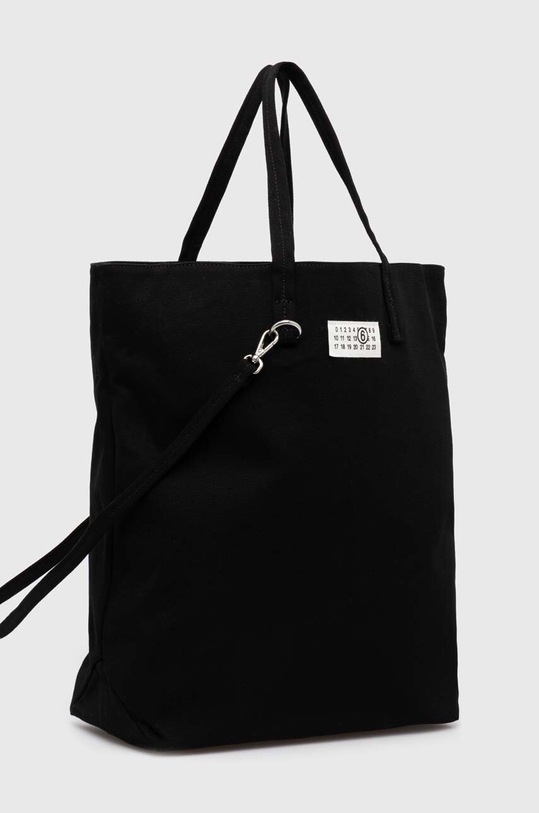 MM6 Maison Margiela geanta Canvas Tote Bag SB5WC0011 negru SS24