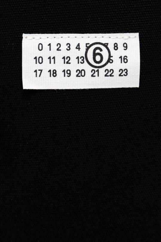 MM6 Maison Margiela geanta Canvas Tote Bag negru SB5WC0011