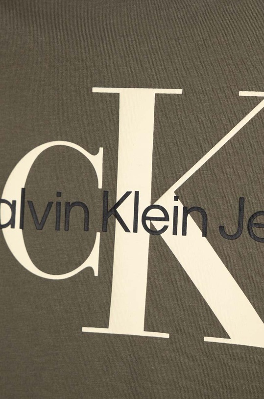 Băieți Calvin Klein Jeans tricou de bumbac pentru copii IU0IU00460.128.176.PPYH verde