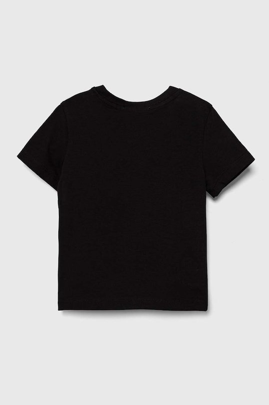 Detské bavlnené tričko Calvin Klein Jeans IU0IU00543.104.116.PPYH čierna SS24