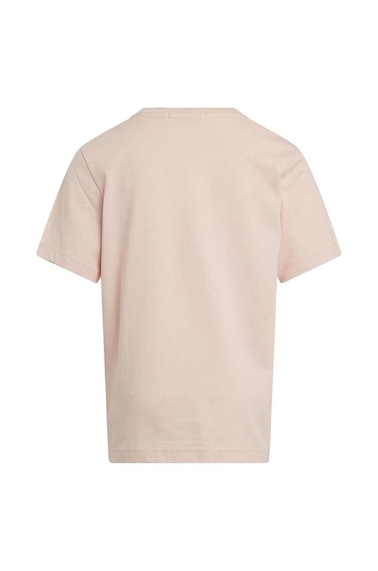 Chłopiec Calvin Klein Jeans t-shirt bawełniany dziecięcy IU0IU00543.128.176.PPYH beżowy