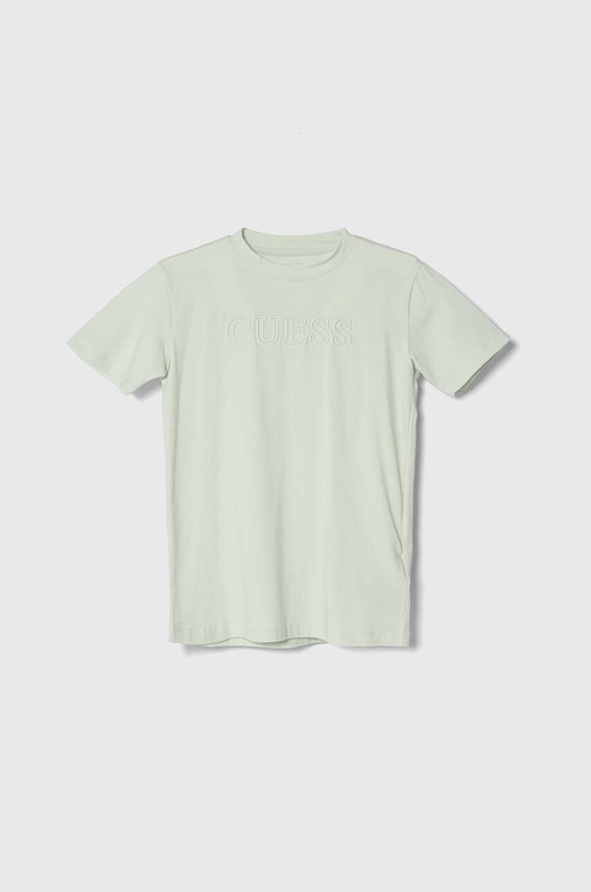 Guess t-shirt dziecięcy aplikacja zielony L2YI59.J1311.PPYH