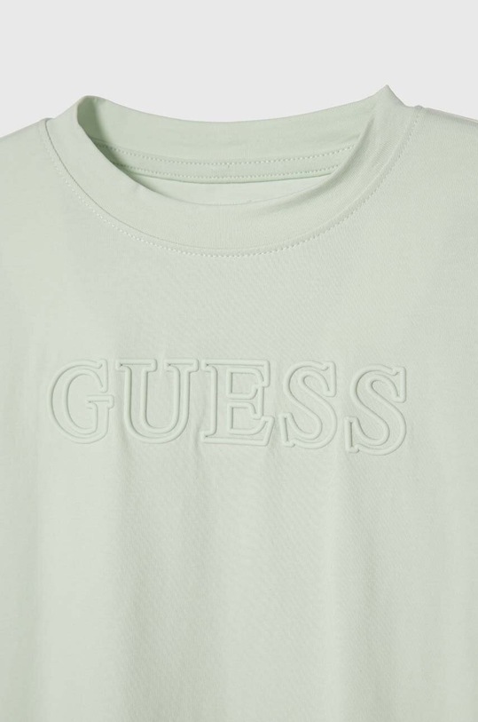 Chłopiec Guess t-shirt dziecięcy L2YI59.J1311.PPYH zielony