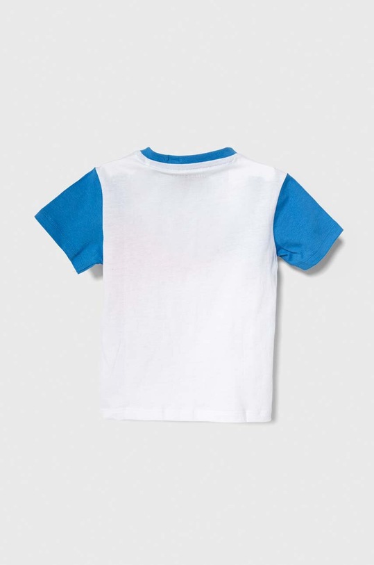 Guess t-shirt bawełniany dziecięcy N4RI04.K8HM4.PPYH niebieski SS24