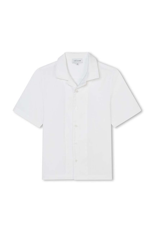 Marc Jacobs camasa de bumbac pentru copii W60218.114.150 alb SS24