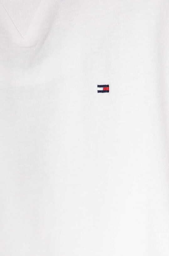 Chłopiec Tommy Hilfiger t-shirt bawełniany dziecięcy KB0KB08575.74.122.PPYH biały