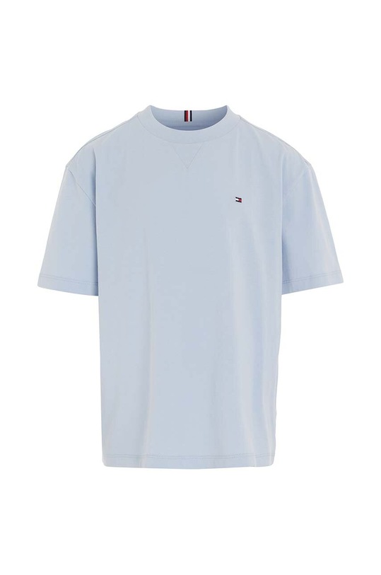 Dětské bavlněné tričko Tommy Hilfiger KB0KB08575.74.122.PPYH modrá SS24